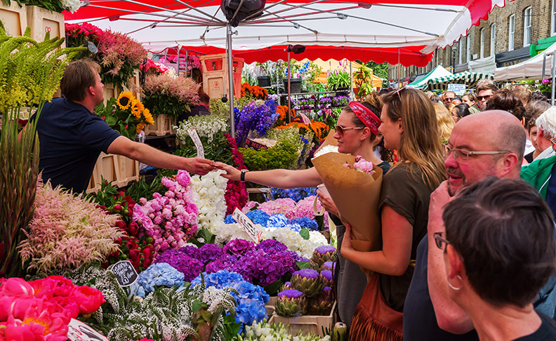 Columbia Road Flower Market image