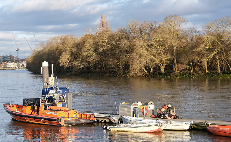 Chiswick Pier and Thames Path image