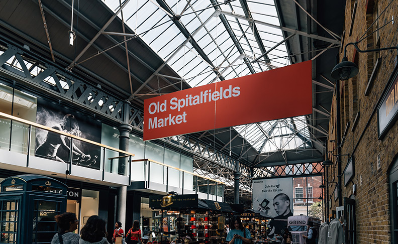 Brick Lane and Old Spitalfields Market image