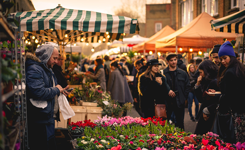 Columbia Road Flower Market image