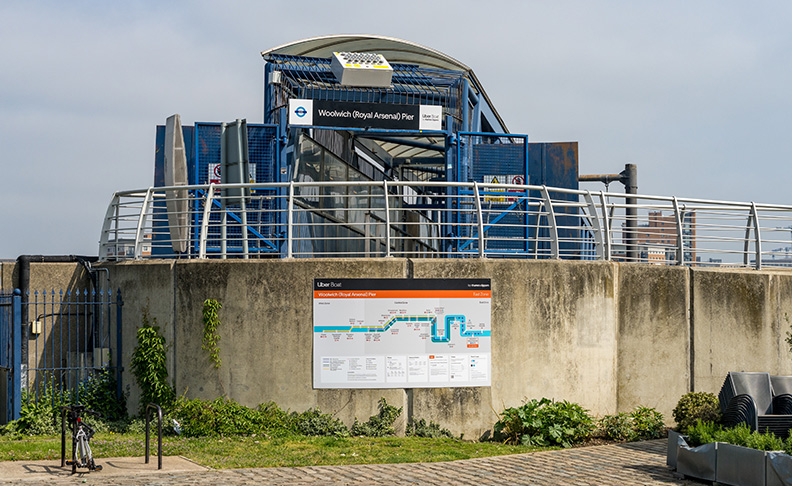 Woolwich Arsenal Pier image