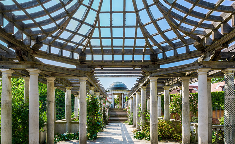 Hampstead Pergola & Hill Garden image