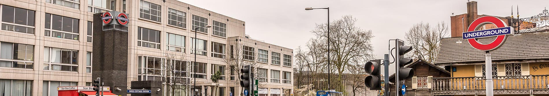 Swiss Cottage area view