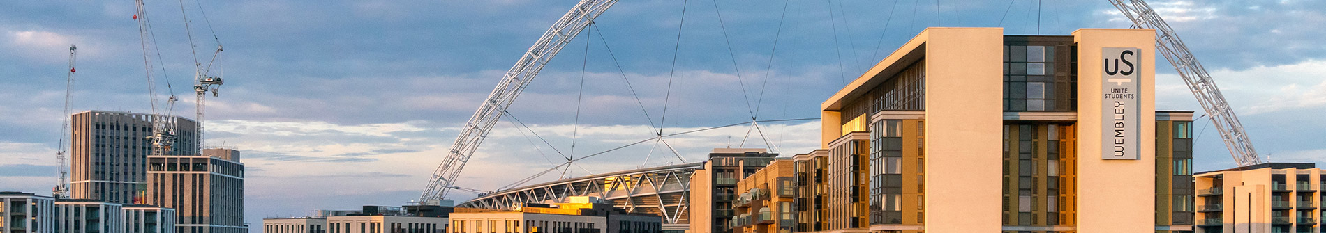 Wembley and Alperton area view