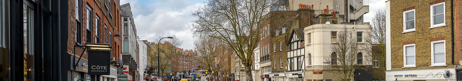 Hampstead Borders area view