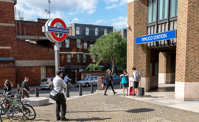 Pimlico area view