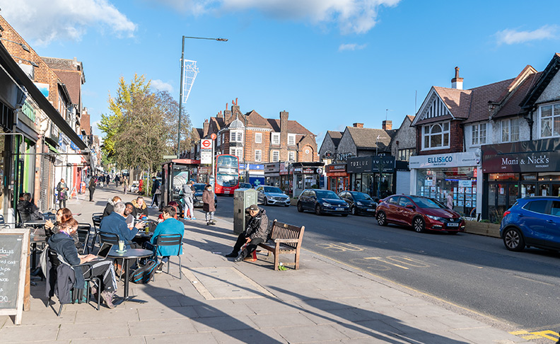 Colindale area view