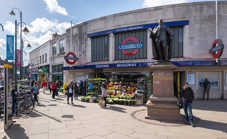 Tooting area view