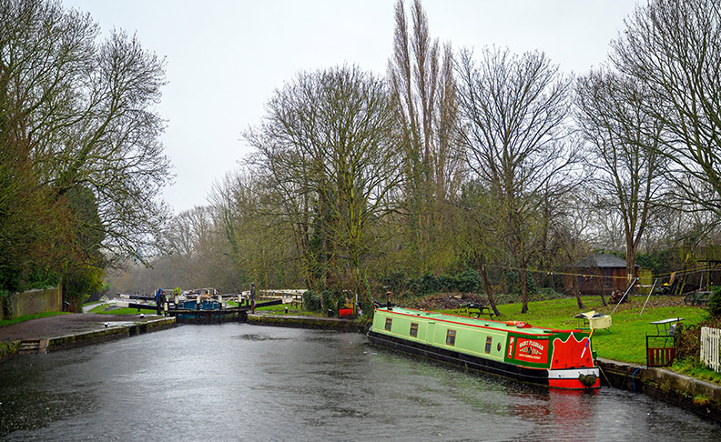 Hanwell area view