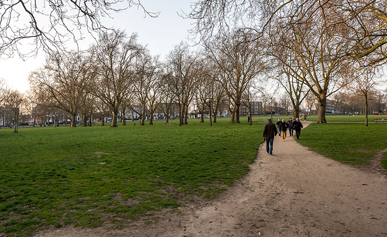 Highbury area view