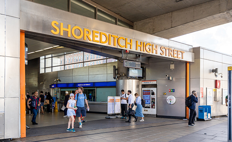 Shoreditch area view