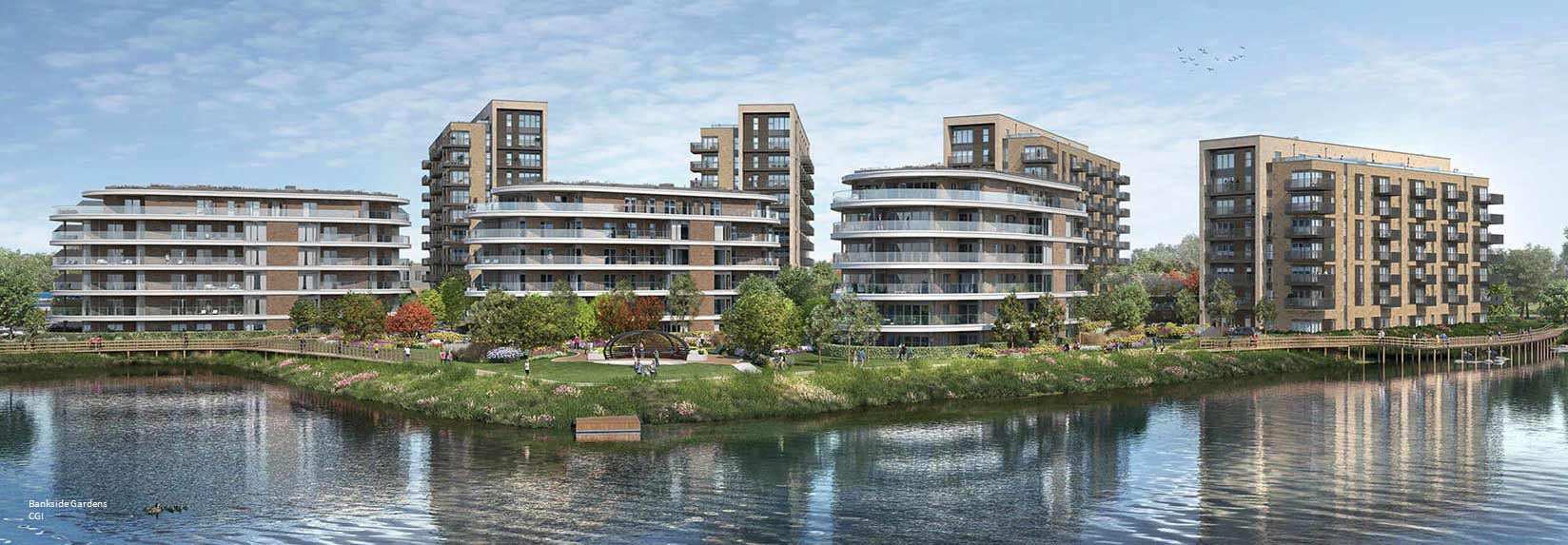 Bankside Gardens in Green Park Village, Reading |New homes for sale in ...