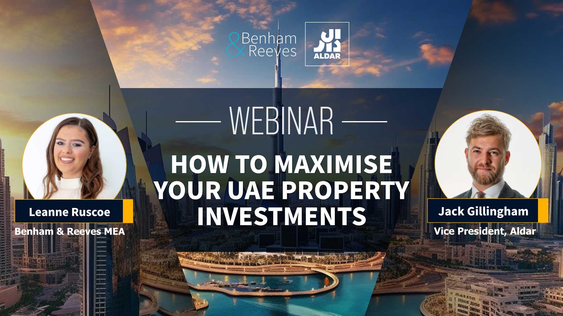 WEBINAR: Discover how you can maximise your UAE property investments