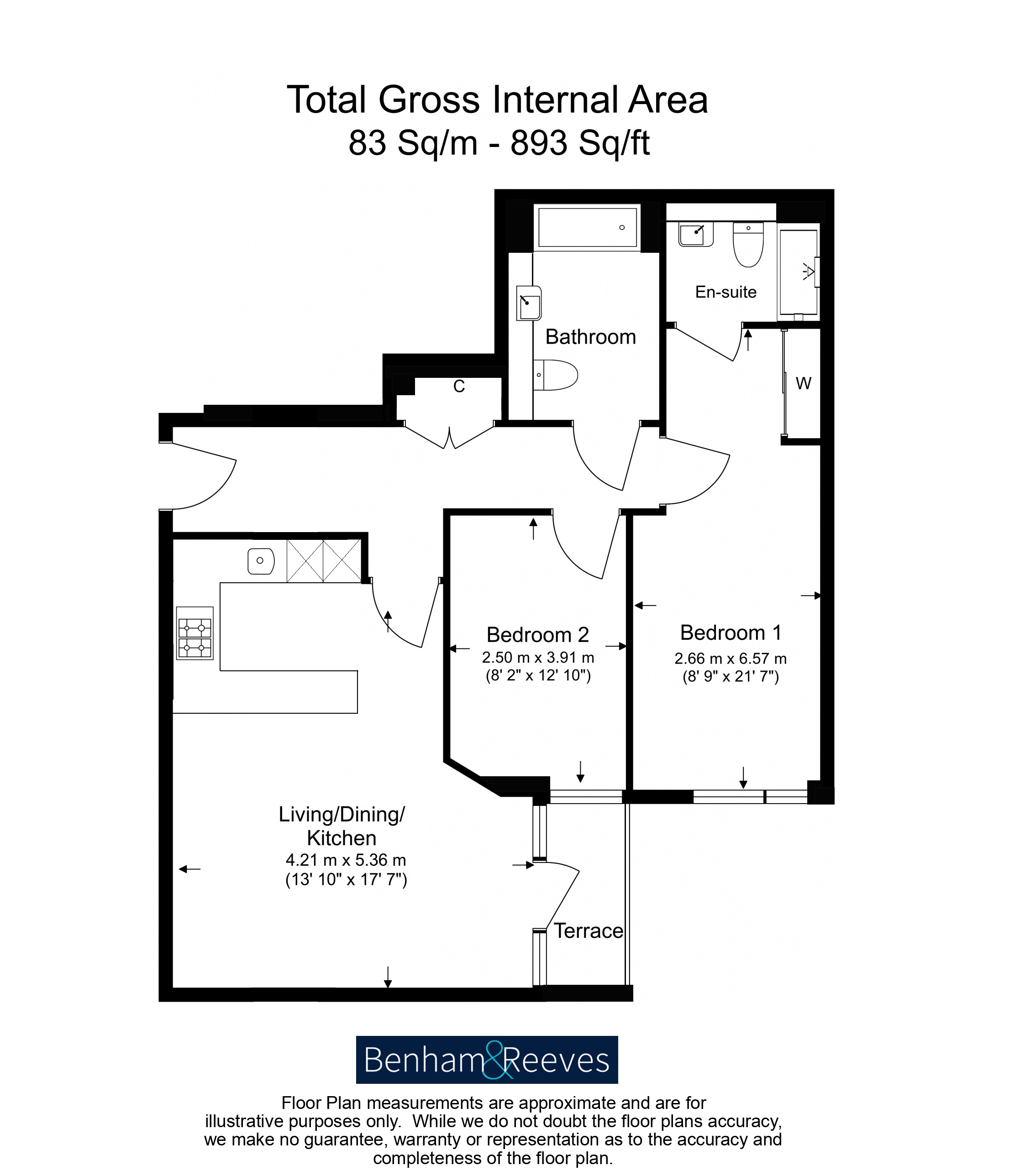 2 bedrooms flat to rent in Longfield Avenue, Ealing, W5-Floorplan