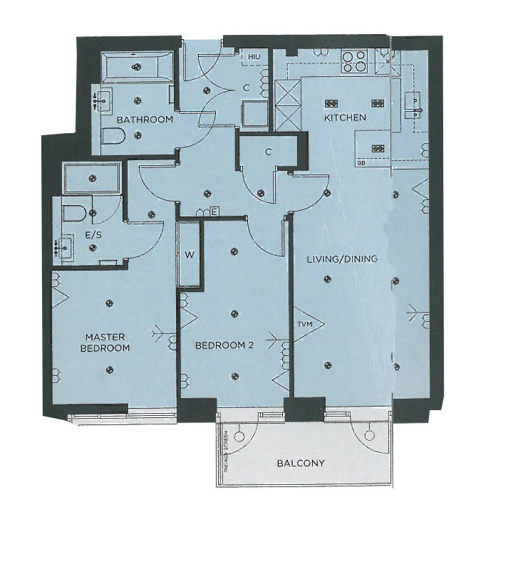 2 bedrooms flat to rent in Longfield Avenue, Ealing, W5-Floorplan