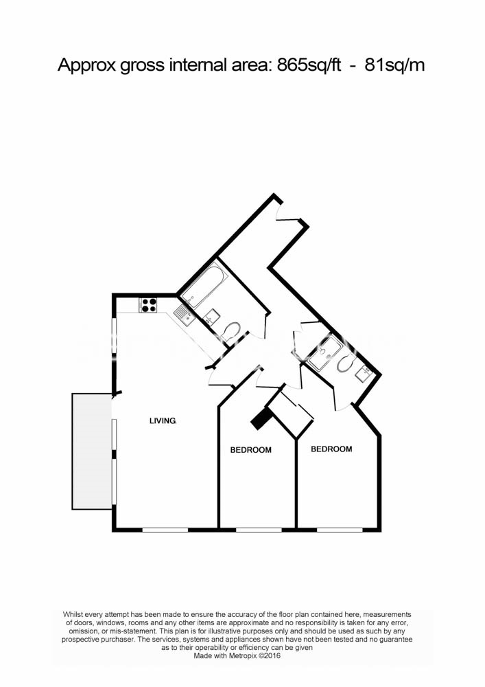 2 bedrooms flat to rent in Sovereign Court, Hammersmith, W6-Floorplan