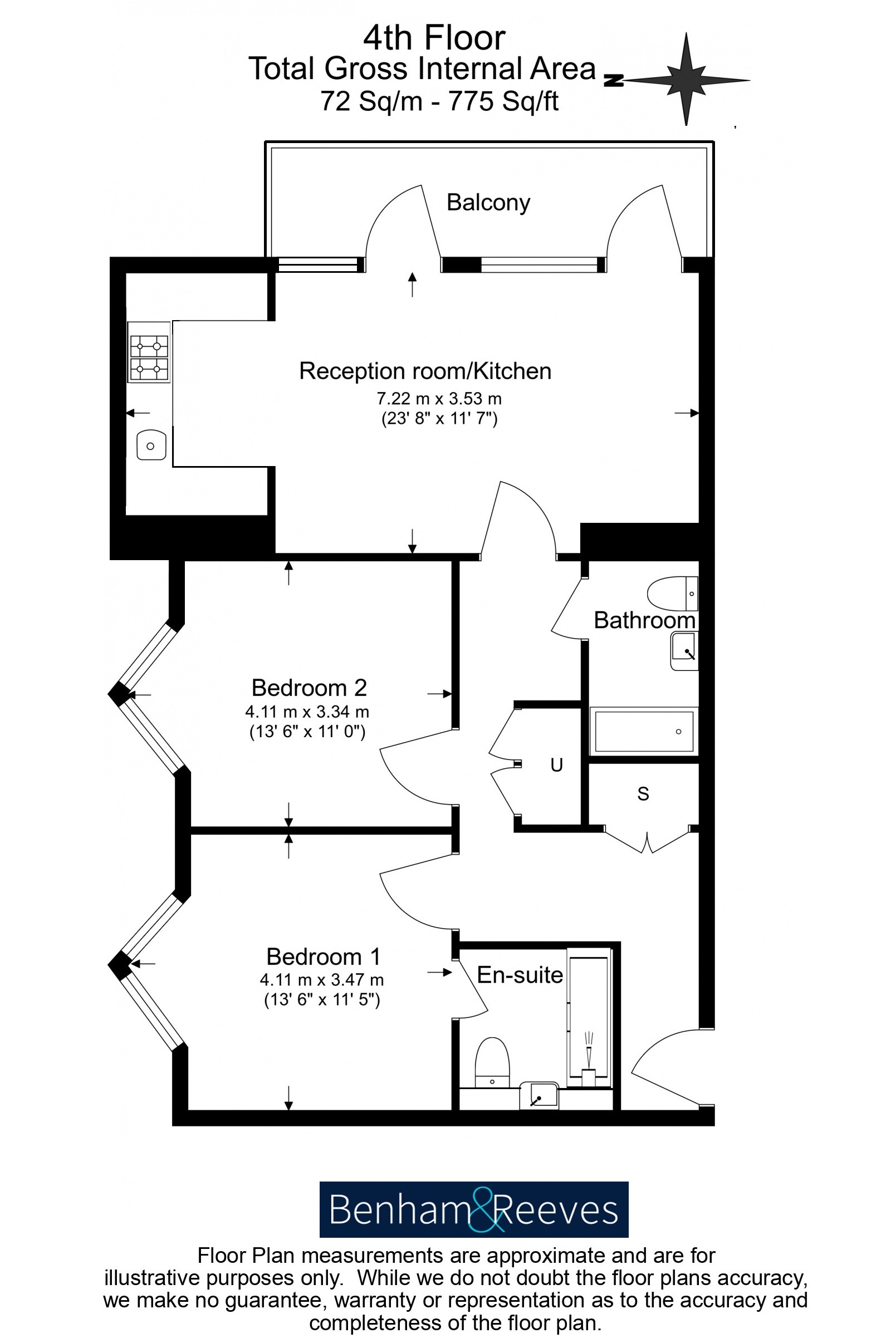 2 bedrooms flat to rent in Millbank Quarter, Westminster, SW1P-Floorplan