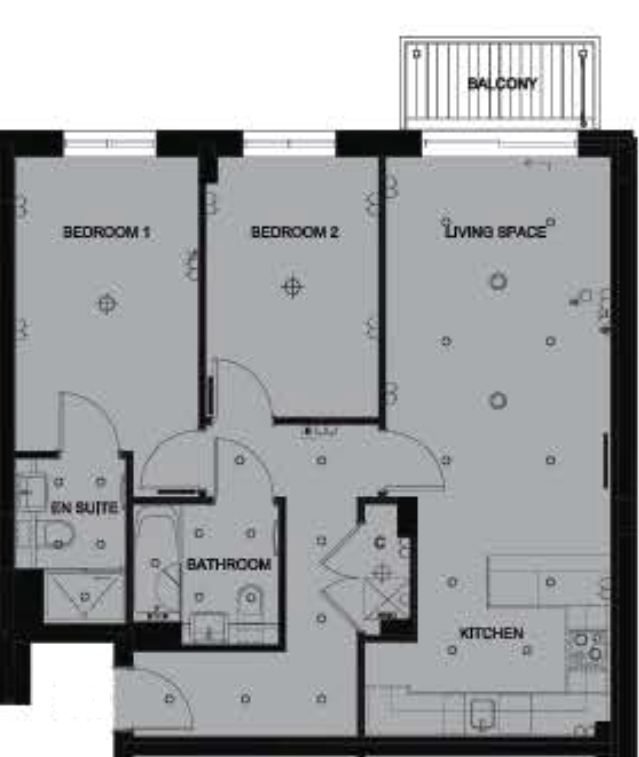 2 bedrooms flat to rent in Boulevard Drive, Colindale, NW9-Floorplan