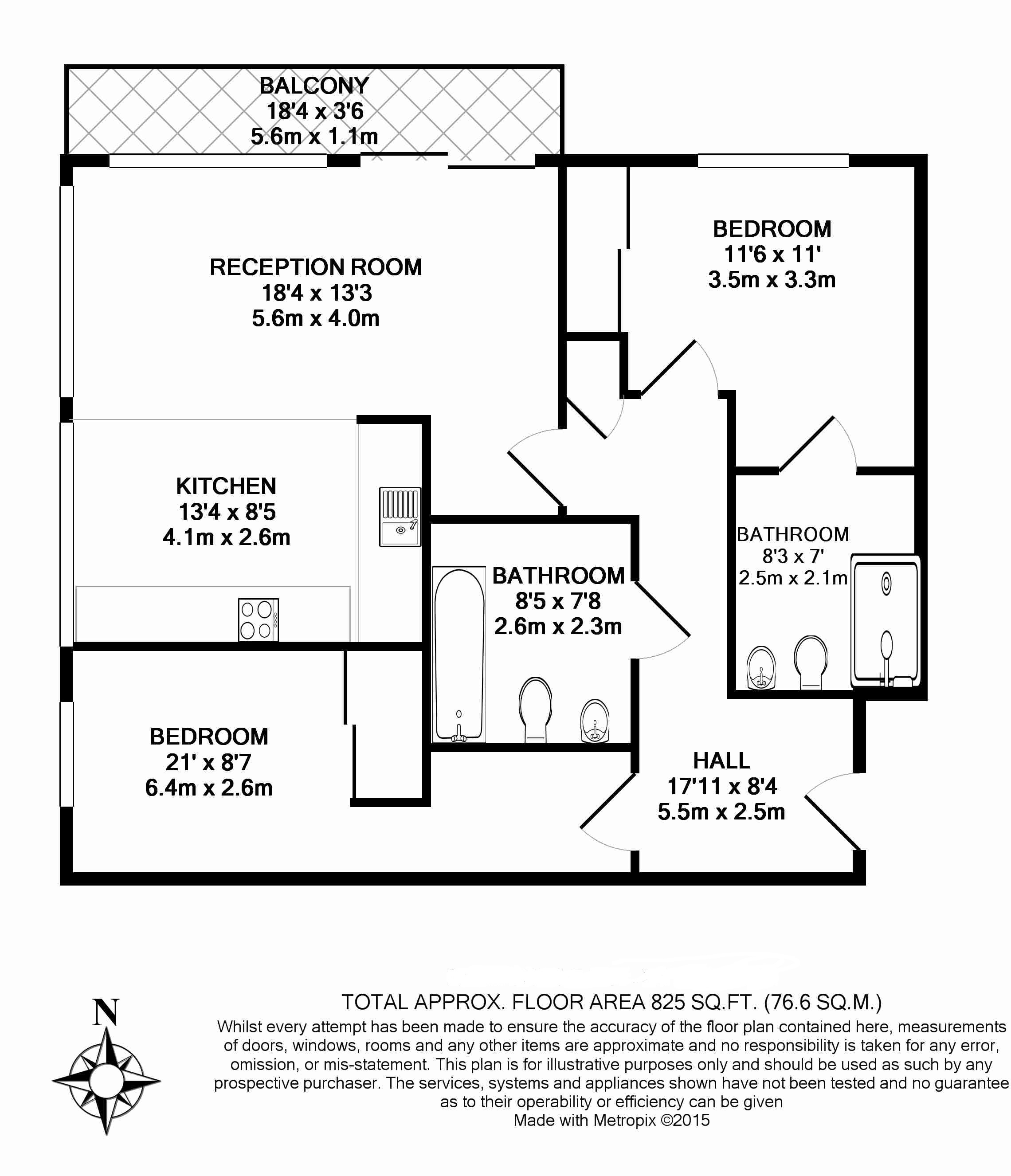 2  bedrooms flat to rent in Marsh Wall, Canary Wharf, E14-Floorplan