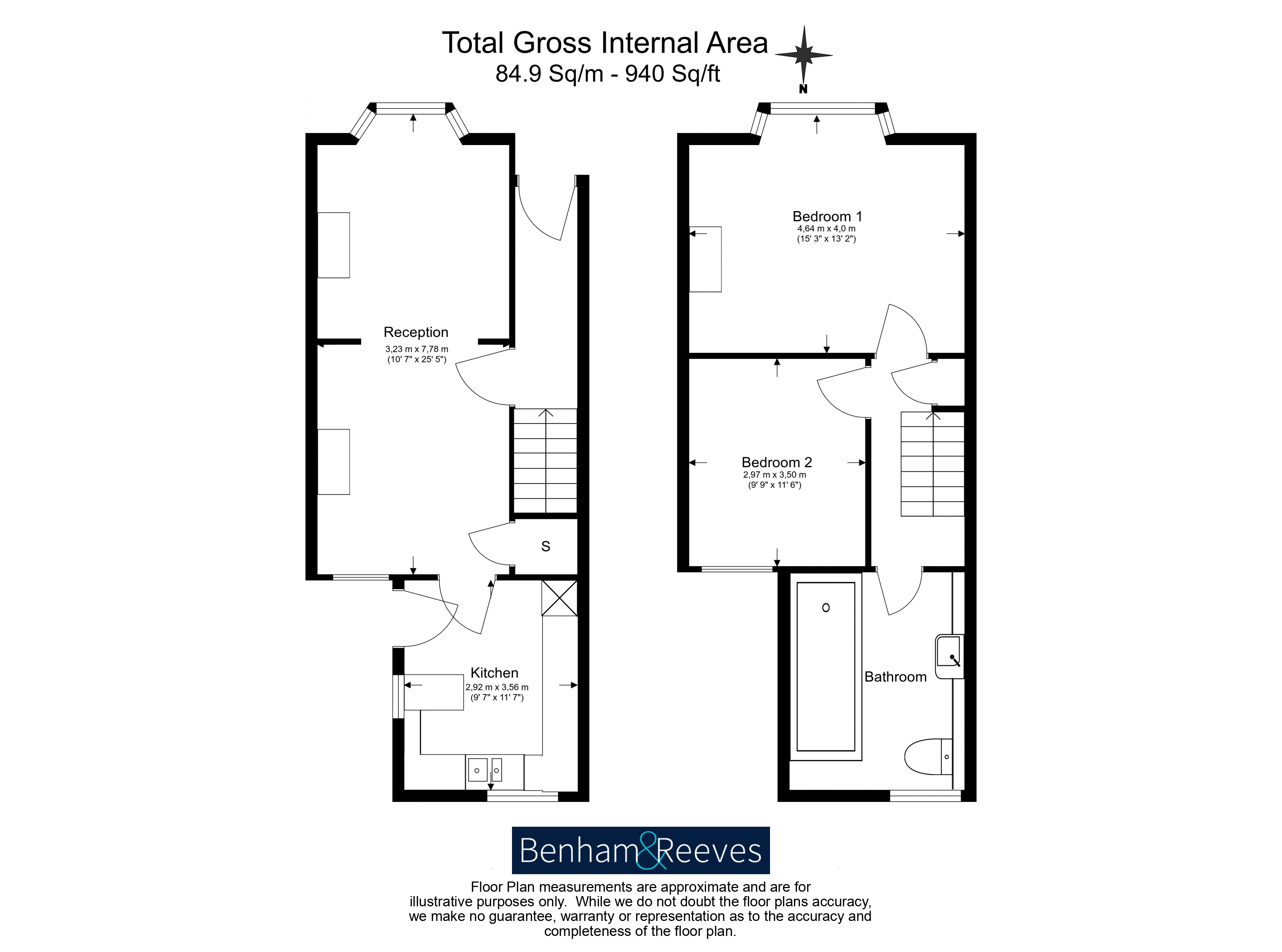 2 bedrooms flat to rent in Federation Road, Abbey Wood, SE2-Floorplan