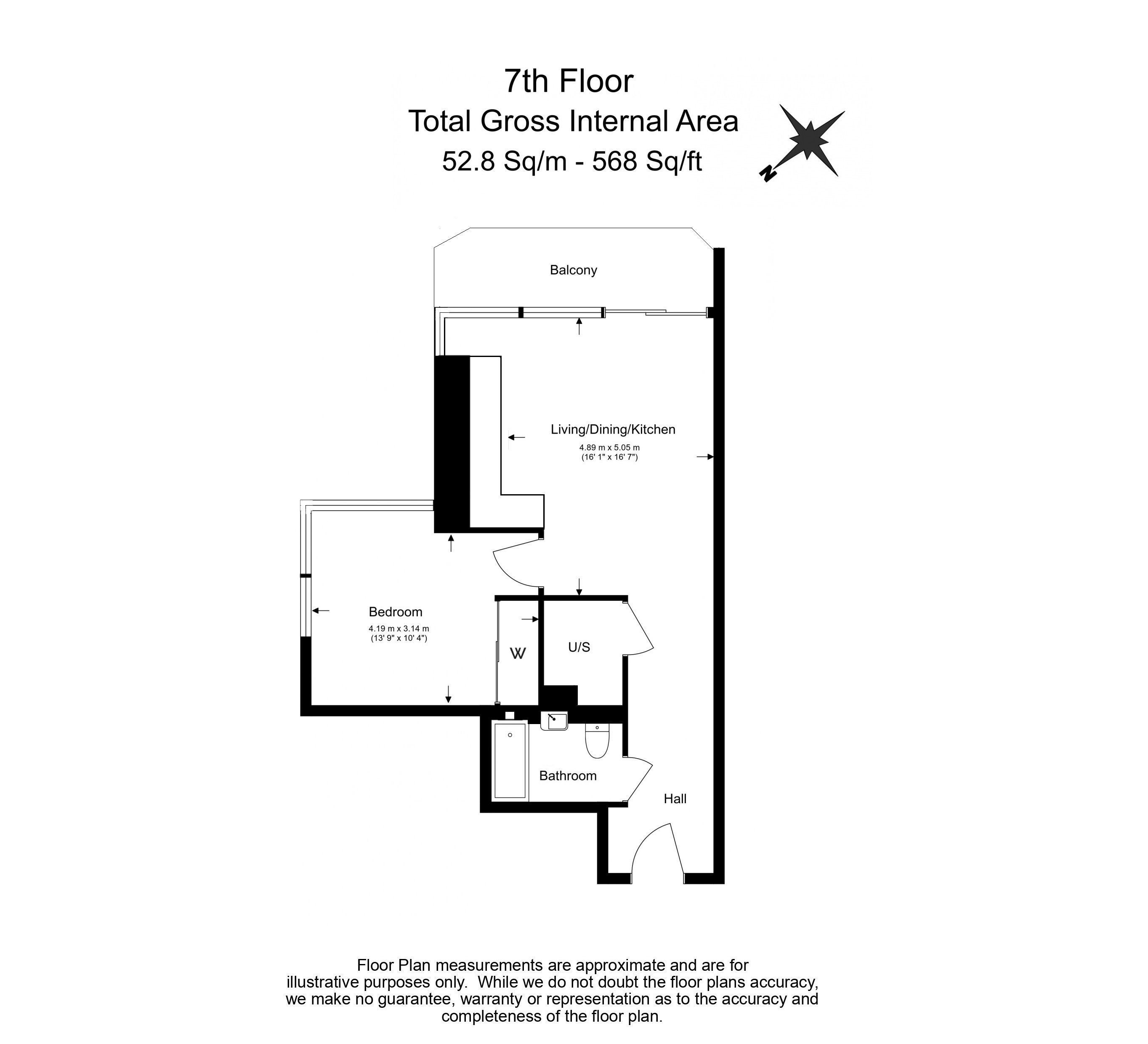 1 bedroom flat to rent in Brigadier Walk, Royal Arsenal Riverside, SE18-Floorplan