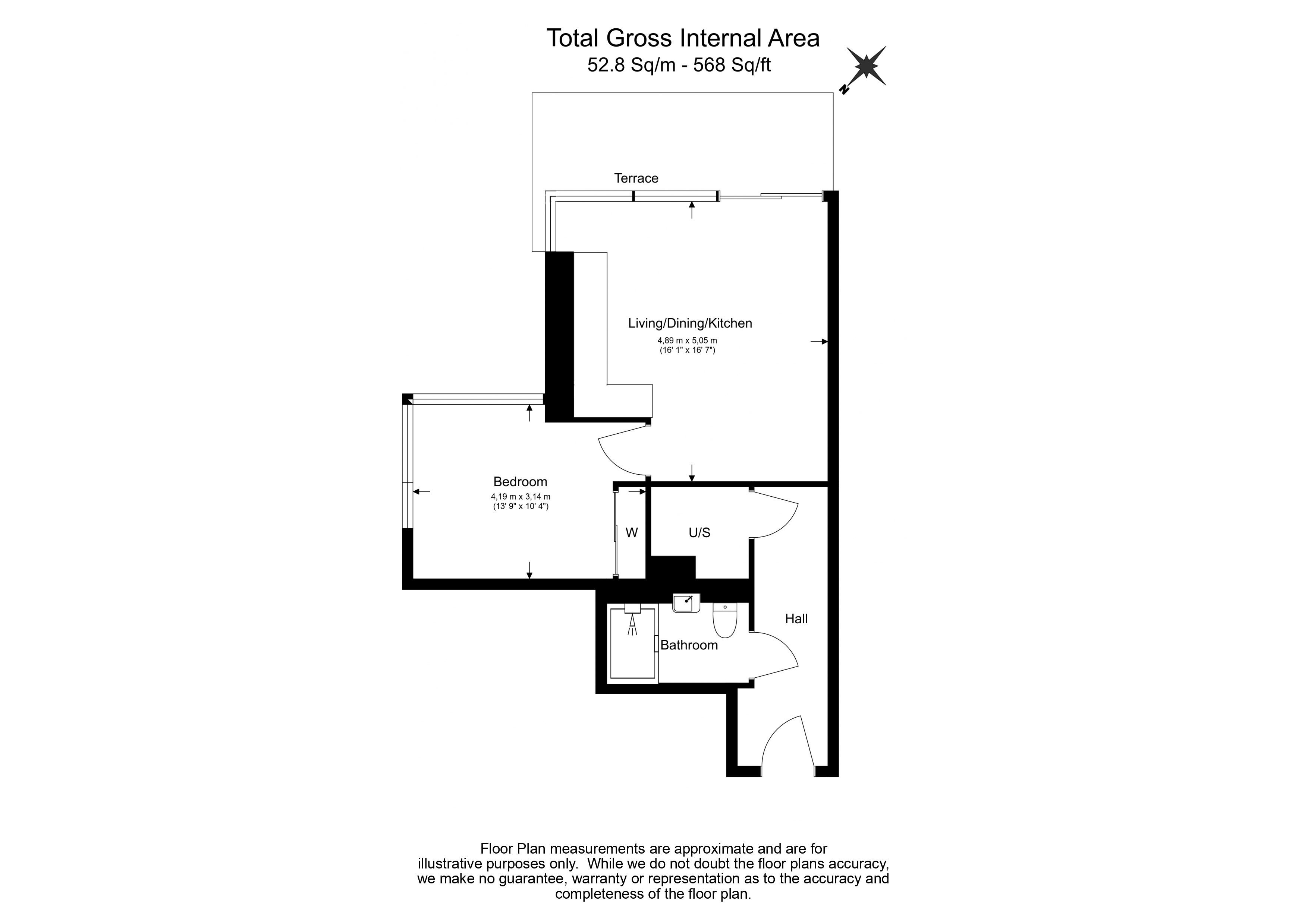 1 bedroom flat to rent in Royal Arsenal Riverside, Woolwich, SE18-Floorplan