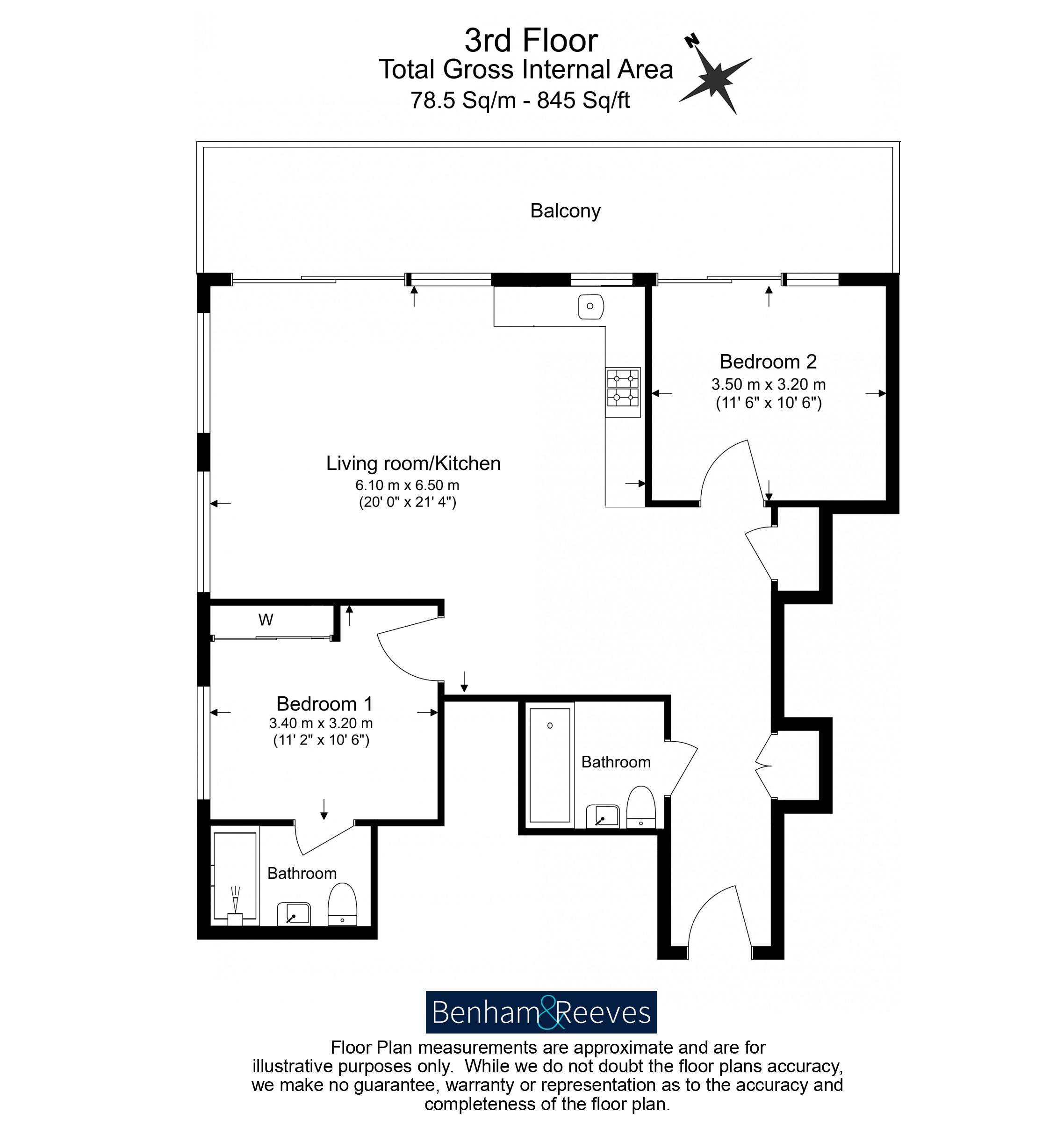 2 bedrooms flat to rent in Duke of Wellington Avenue, Royal Arsenal Riverside, SE18-Floorplan