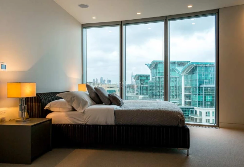 Bedroom view of St George Wharf images 1